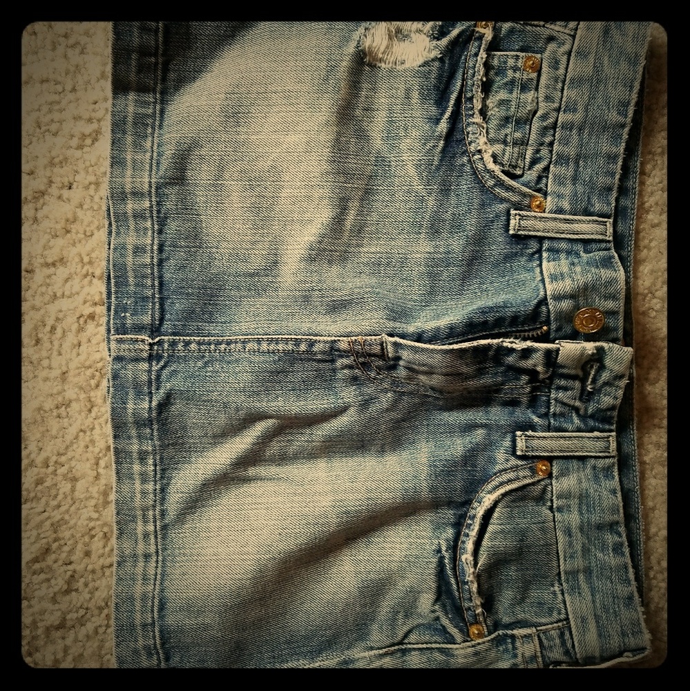 Jean skirt